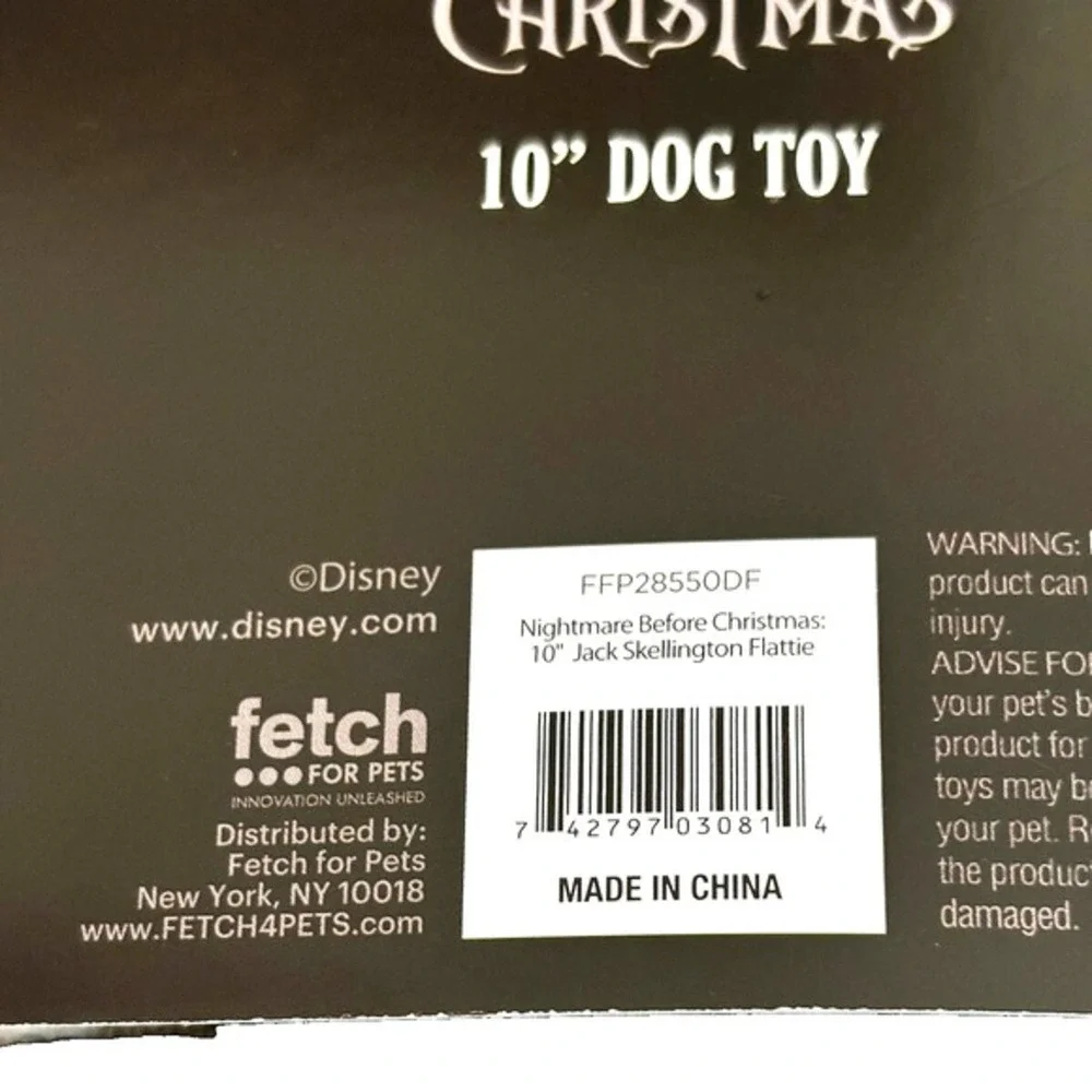 Disney Nightmare Before Christmas Jack Skellington 10